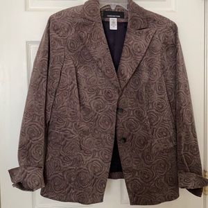 Jones New York Vintage Rose Blazer